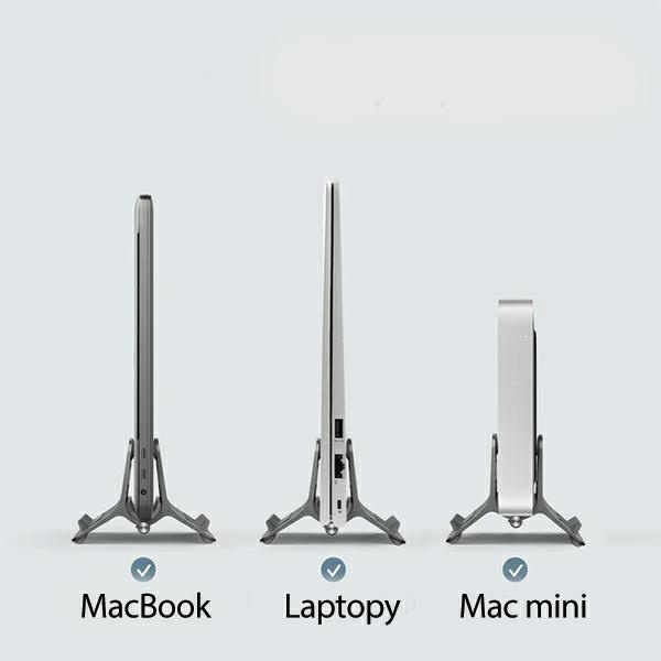 STOJAK NA MACBOOKA SMS-300 SREBRNY SODI GRAWITACYJNY