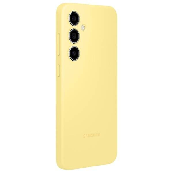 ETUI DO SAMSUNG S24 FE S721 SILICONE CASE ŻÓŁTE