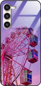 Etui akrylowe LEO widoki natura różne wzory do Galaxy S23 Plus