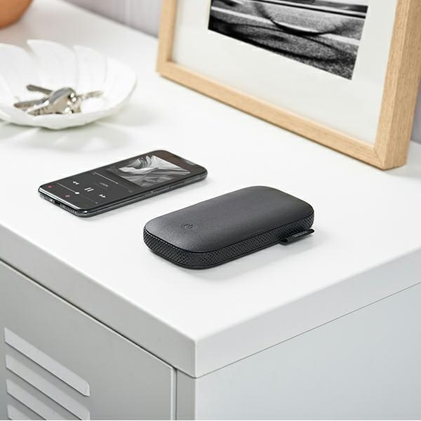 POWERBANK INDUKCYJNY 5000 MAH LEXON POWERSOUND GŁOŚNIKI BLUETOOTH CZARNY