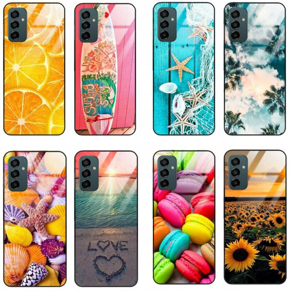 Etui akrylowe LEO summer sunset lato różne wzory do Galaxy M23 5G