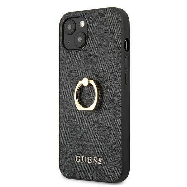 Guess 4G Ring Stand | Etui do iPhone 13 - GREY