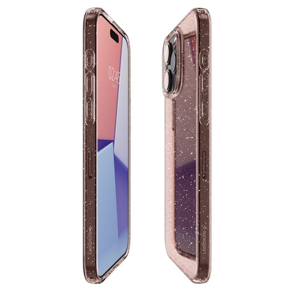 ETUI SPIGEN DO IPHONE 15 PRO LIQUID CRYSTAL GLITTER ROSE