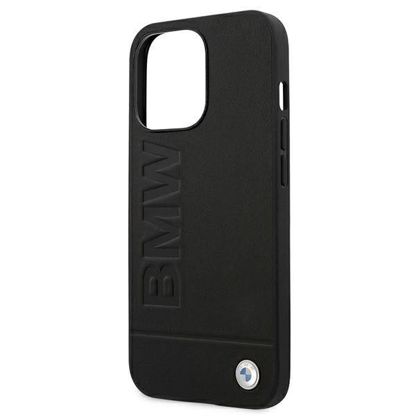 Etui BMW Signature Logo Imprint do iPhone 13 Pro Max 6,7" czarny