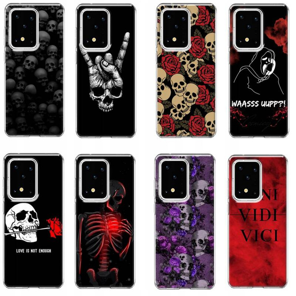 Etui silikonowe LEO horror mroczne różne wzory do Galaxy S20 Ultra
