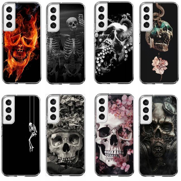Etui silikonowe LEO horror mroczne różne wzory do Galaxy S22 Plus