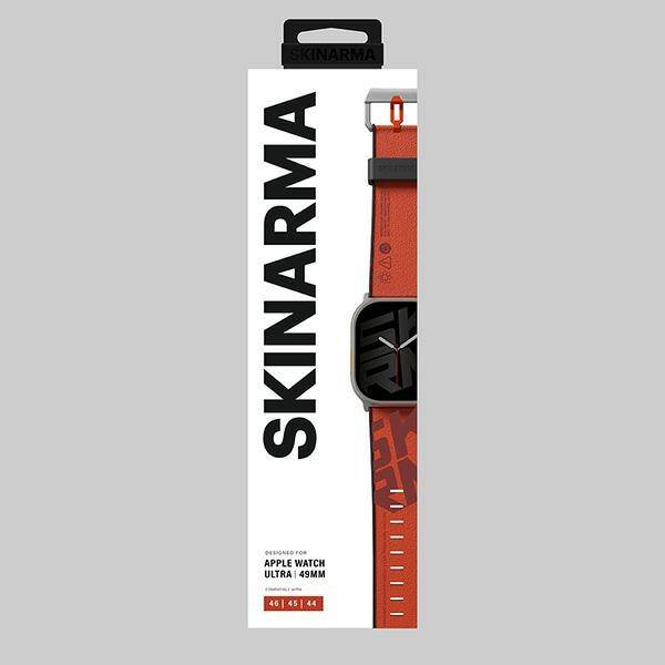 PASEK DO APPLE WATCH ULTRA 49 MM SKINARMA SPUNK POMARAŃCZOWY