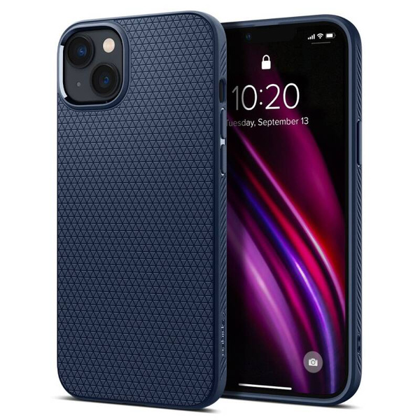 ETUI CASE SPIGEN LIQUID AIR OBUDOWA DO IPHONE 14 PLUS / 15 PLUS NAVY BLUE