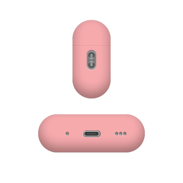 ETUI SILIKONOWE DO AIRPODS PRO 2/PRO 2 USB-C FIXED SILKY RÓŻOWE