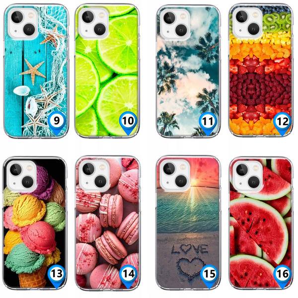 Etui silikonowe LEO summer vibe różne wzory do iPhone 14 Plus