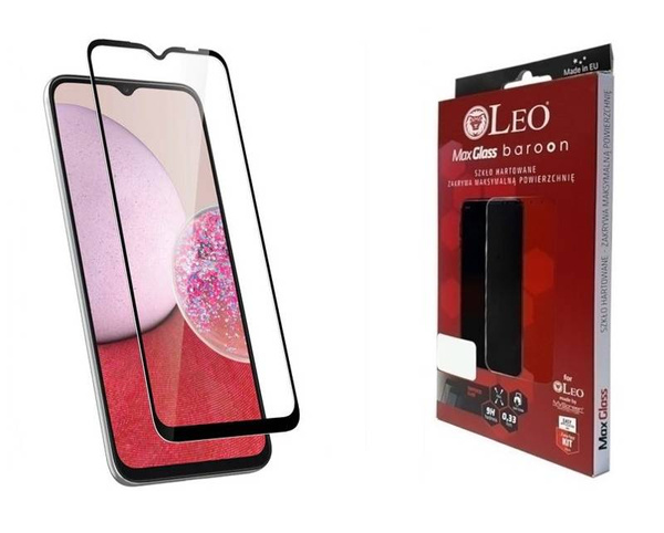 Leo Max Glass | Szkło Hartowane do Galaxy A24 4G - BLACK