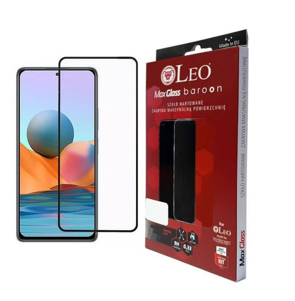 Baroon Max Glass | Szkło hartowane do Poco M3 Pro / Redmi Note 10 5G - BLACK