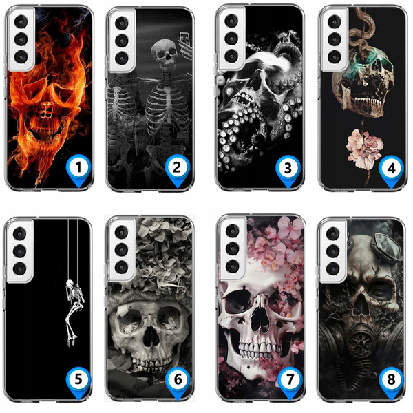 Etui silikonowe LEO horror mroczne różne wzory do Galaxy S22 Plus