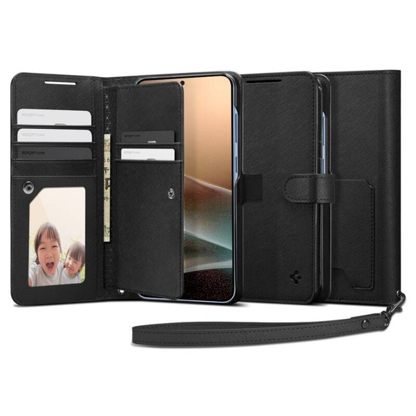 SPIGEN ETUI Z KLAPKĄ DO GALAXY S25 PLUS - WALLET ”S”