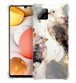 Etui wzmacniane Anti-Shock LEO marmur różne wzory do Galaxy A42