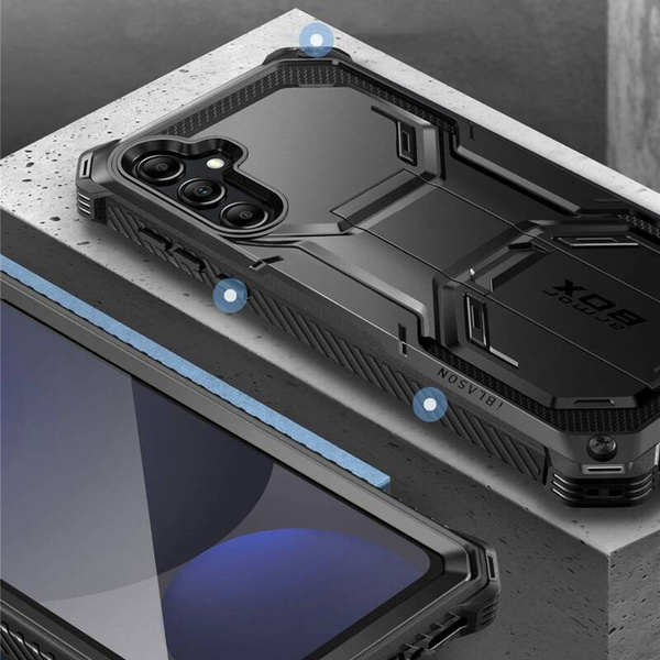 ETUI DO SAMSUNG GALAXY S24 FE SUPCASE IBLSN ARMORBOX CZARNE