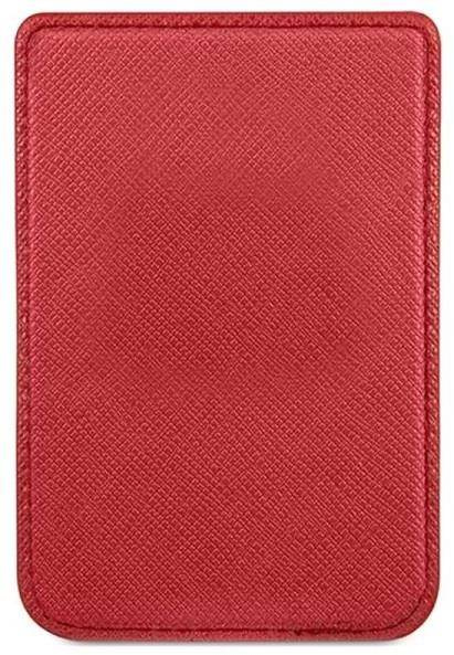 Guess Magnetic Card Holder | Portfel z Magsafe - SAFFIANO RED