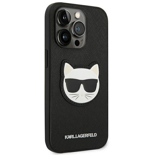 ETUI SAFFIANO CHOUPETTE KARL LAGERFELD DO IPHONE 14 PRO BLACK