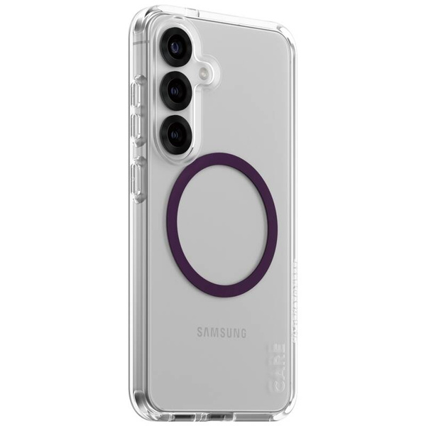 ETUI DO SAMSUNG S25 CARE BY PANZERGLASS FLAGSHIP URBAN COMBAT PURPLE QI