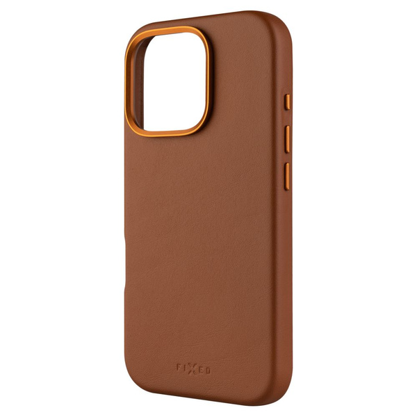 SKÓRZANE ETUI DO IPHONE 16 PRO FIXED MAGLEATHER MAGSAFE BRĄZOWE