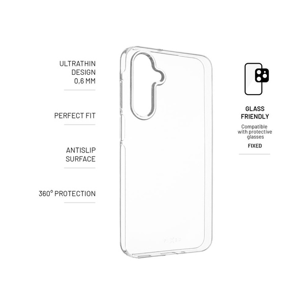 ETUI DO SAMSUNG GALAXY A16 5G FIXED STORY ŻELOWE TPU 0,6MM PRZEZROCZYSTE