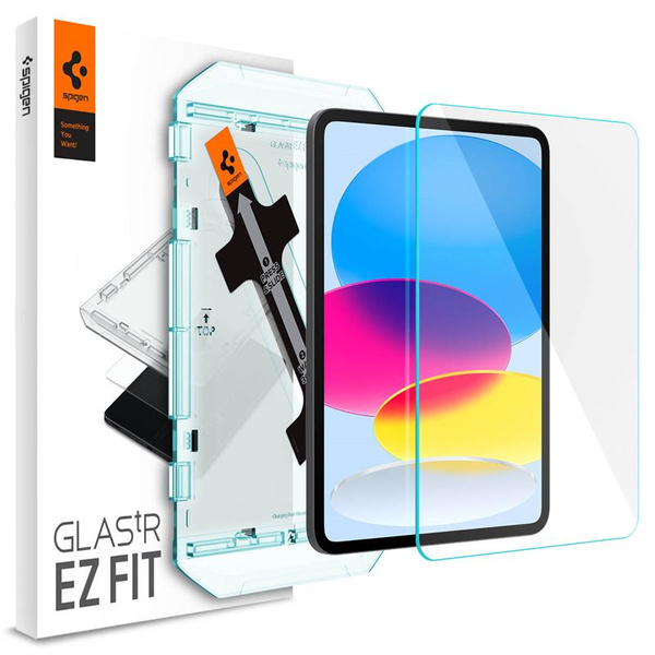 SZKŁO HARTOWANE DO IPAD 10.9" 2022 SPIGEN GLASS EZ FIT 1 SZT.
