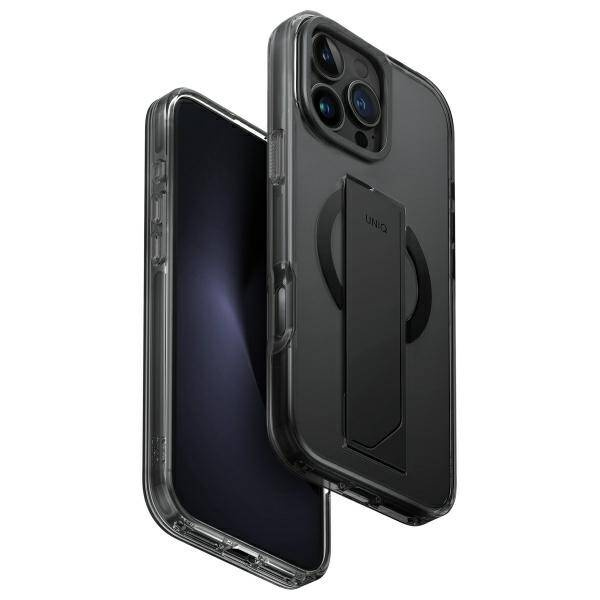 ETUI DO IPHONE 16 PRO MAX UNIQ HELDRO MAX MAGCLICK CHARGING CZARNE