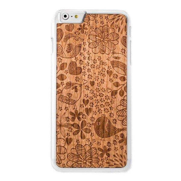 SMART WOODS BIRDS CLEAR ETUI DO APPLE IPHONE 6 / 6S