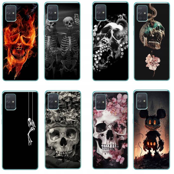 Etui silikonowe LEO horror mroczne różne wzory do Galaxy A71