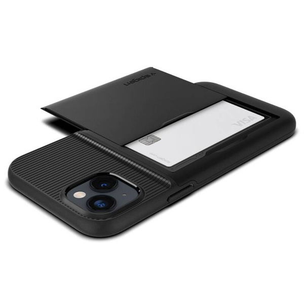 ETUI CASE SPIGEN SLIM ARMOR OBUDOWA DO IPHONE 14 PLUS / 15 PLUS BLACK