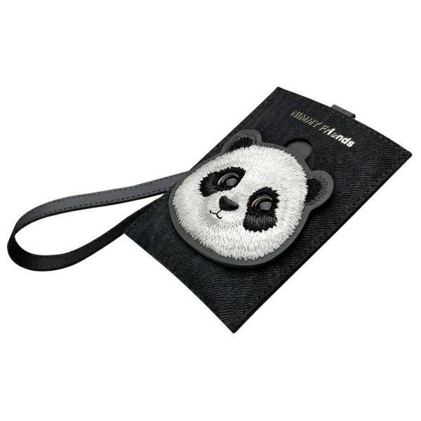 ZESTAW TOREBKA NA TELEFON PORTFEL ETUI NA LOKALIZATOR NIMMY BIG EYED PANDA