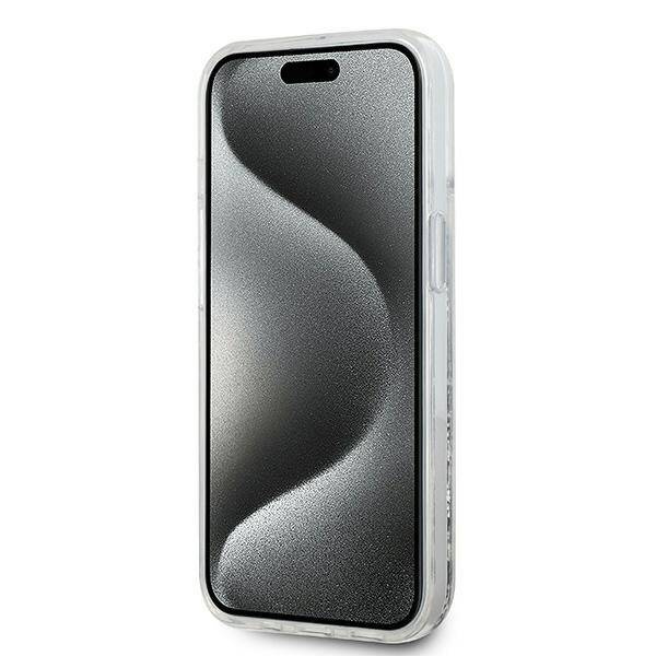 ETUI DO IPHONE 14 / 15 / 13 KARL LAGERFELD LIQUID CHOUPETTE HEAD MAGSAFE