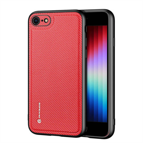 DuxDucis Fino | Etui do iPhone SE2022/2020/8/7 - RED