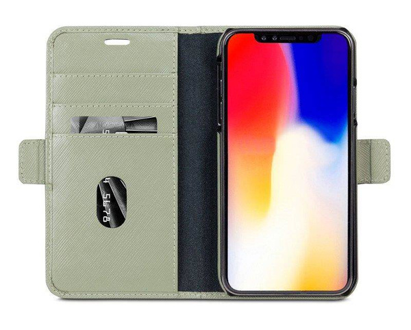 MODE NEW YORK etui do IPHONE XR - OLIVE GREEN CORE COL