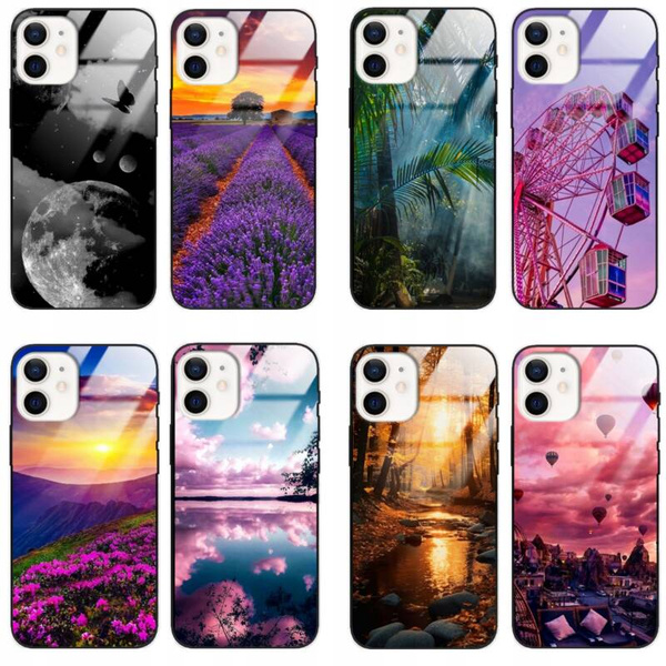 Etui akrylowe LEO widoki natura różne wzory do iPhone 11