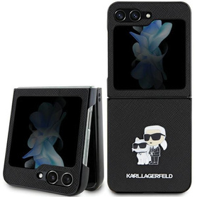 ETUI KARL LAGERFELD DO Z FLIP 5 SAFFIANO CHOUPETTE BLACK