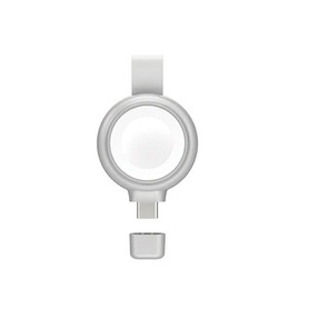 ŁADOWARKA INDUKCYJNA DLA APPLE WATCH 4SMARTS MFI SREBRNA