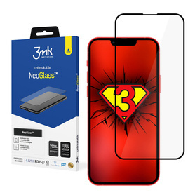 3mk NeoGlass | Szkło Ochronne do iPhone 13/13 Pro - BLACK