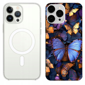 ETUI RÓŻNE WZORY MAGSAFE CASE OBUDOWA AKRYL do IPHONE 14 PRO