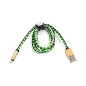 KABEL MICRO USB PLATINET 1M KRATA - GREEN