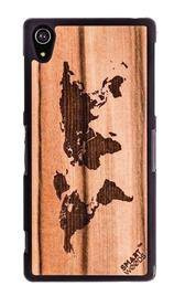 Smart Woods Mapa Świata - etui do Sony Xperia Z2