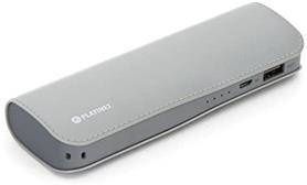 POWER BANK PLATINET LEATHER 7200mAh - GREY