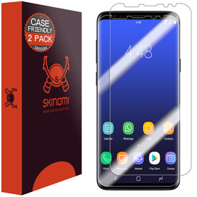 Skinomi Screen Protector | 2x Folia Ochronna do Galaxy S9 - CLEAR