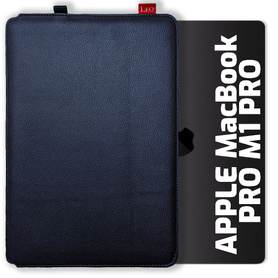 Etui na laptop skórzane LEO Master do Macbook Pro M1 Pro 14'
