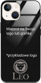 Etui akrylowe LEO własna grafika logo zdjęcie do iPhone 14