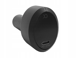 XQISIT ŁADOWARKA SAMOCHODOWA USB-C 27W 3.0A - BLACK