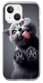Etui silikonowe LEO koty cat śmieszne różne wzory do iPhone 14