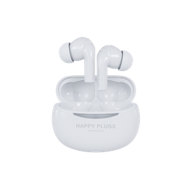 SŁUCHAWKI BEZPRZEWODOWE BLUETOOTH DOUSZNE HAPPY PLUGS JOY PRO Z ANC BIAŁE