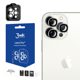 3mk Camera Lens Protection Pro | Szkło na Aparat do iPhone 14 Pro/14 Pro Max - SILVER