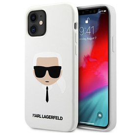 ETUI KARL LAGERFELD SILICONE COLLECTION do IPHONE 12 MINI